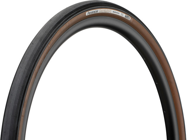 Panaracer GravelKing TLC 28" Faltreifen - black-brown/40-622 (700x38C)