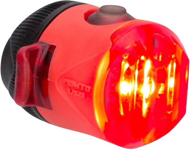 Lezyne Luz trasera Femto USB LED con aprobación StVZO - rojo/universal