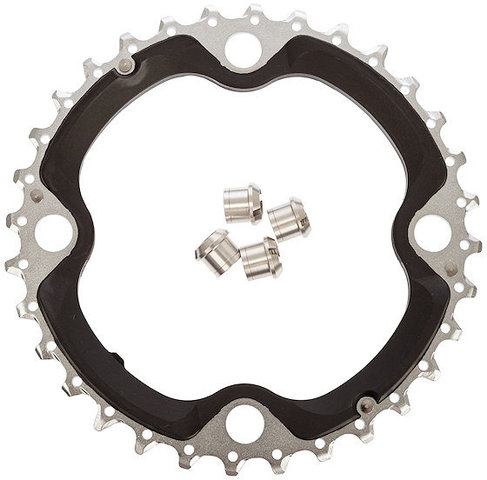 Plato XT FC-M780 / FC-T780 / FC-T781 10 velocidades - negro-plata/32 dientes