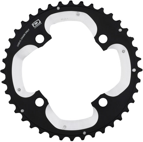 Shimano XT FC-M785 10-speed Chainring - black-silver/40 tooth