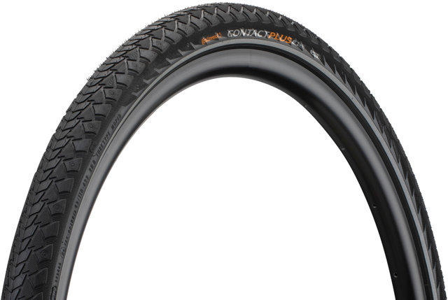 Continental CONTACT Plus City bicycle tyre 47-622 wired reflective black 