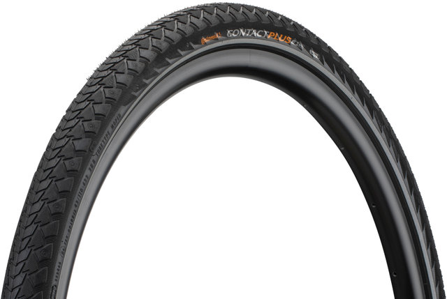 Continental Pneu Rigide Contact Plus 28" - noir-reflex/28x1,60 (42-622)