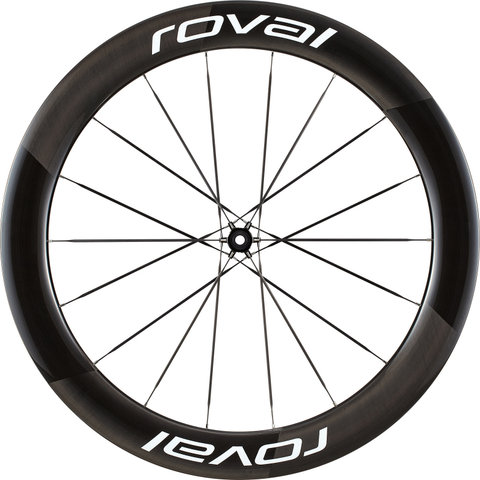 Specialized Rueda Roval Rapide Sprint CLX Carbon Disc Center Lock 28" - gloss carbon-gloss white | sólo rueda delantera | 100 mm | sólo rueda delantera | 28" | sólo rueda delantera | Non Boost