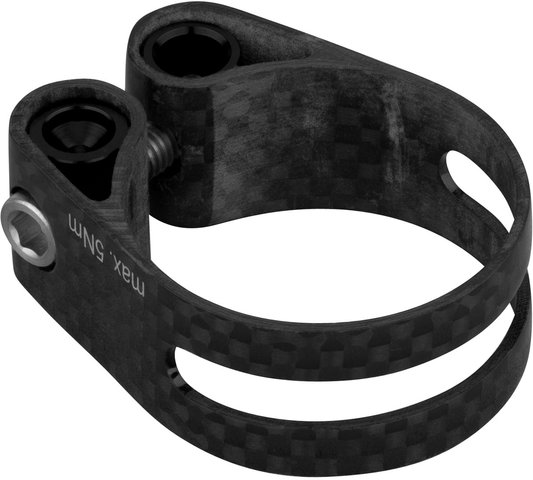 Procraft Abrazadera de sillín PRC SPC1 Carbon - negro de carbono/34,9 mm