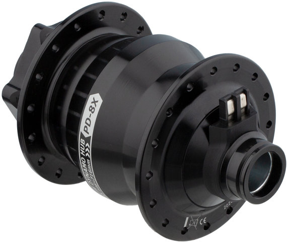 Nabendynamo PD-8X-110 QR15 Disc 6-Loch - schwarz/32 Loch
