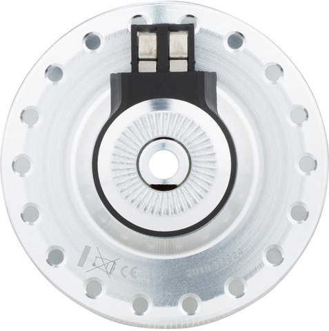 Shutter Precision Nabendynamo PL-8 Disc Center Lock - silber/36 Loch