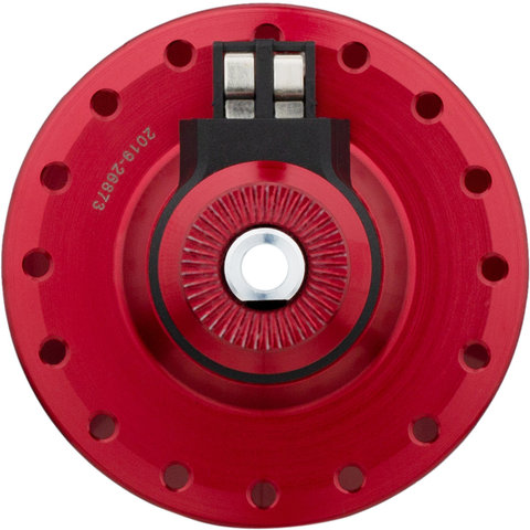 Dinamo de buje PL-8 Disc Center Lock - rojo/32 agujeros
