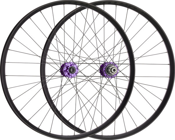 Hope Pro 5 + Fortus 35 Disc 6-bolt 27.5" Boost Wheelset - purple/Shimano MTB/Boost/148 mm/110 mm/Boost/27.5" (650B)/110 mm/Shimano MTB/110 mm/148 mm