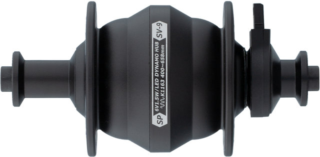 Shutter Precision Dinamo de buje SV-9 V-Brake - negro/32 agujeros