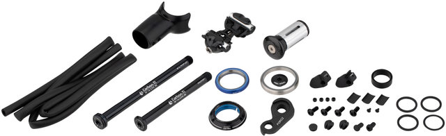 OPEN MIN.D.Kit de cuadro Disc Carbon - midnight blue/M