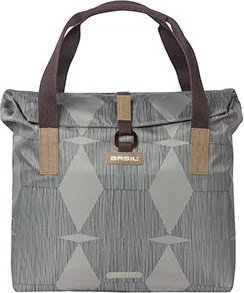 Basil Elegance bicycle shopper - chateau taupe/20 l