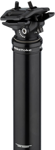 BikeYoke Tija de sillín Vario Revive MAX 34.9 185 mm sin control remoto - black/34,9 mm / 485 mm / SB 0 mm