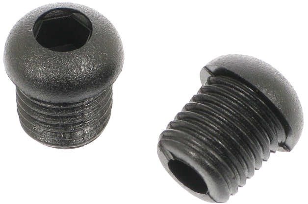 Bremssockelschrauben Kunststoff - schwarz/M 10 Bremssockelschrauben Kunststoff - schwarz/M 10