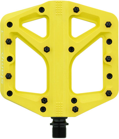 crankbrothers Stamp 1 LE Platform Pedals - citron/large