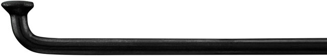 Rayons Leader J-Bend + Écrous - 20 pièces - noir/298 mm
