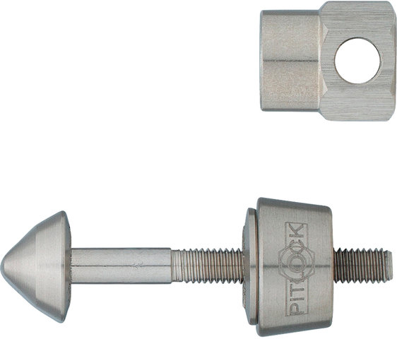 Pitlock Sicherung Set 06 Sattelstütze - silber/33 mm