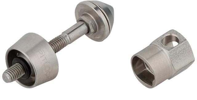 Lock Set 12, Light - silver/33 mm