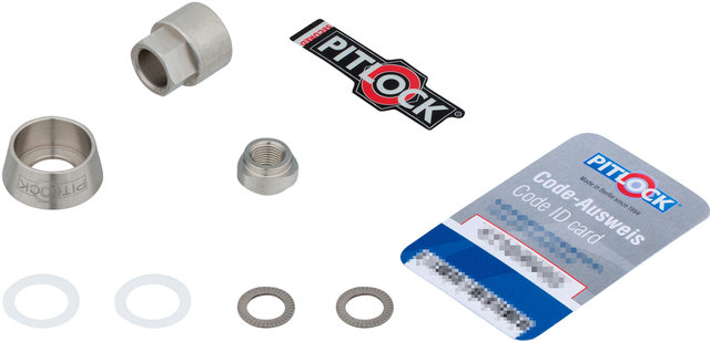 Security Set M10 for Rohloff Solid Axles - stainless steel/single