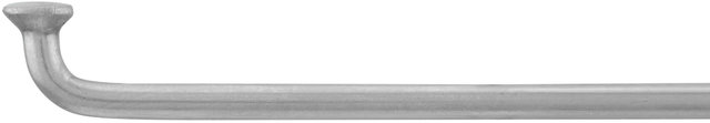 Leader J-Bend Speichen + Nippel - 5 Stück - silber/298 mm