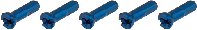 Polyax Aluminium Nipples - 5-Pack - blue/14 mm