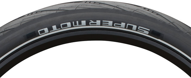 Schwalbe Super Moto Performance ADDIX RaceGuard DD 28" Wired Tyre - black-reflective/62-622 (28x2.4)