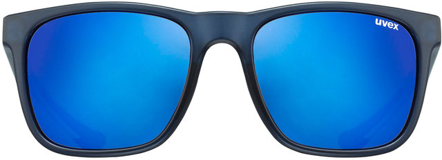 LGL 42 Sports Glasses - blue-grey matte/mirror blue