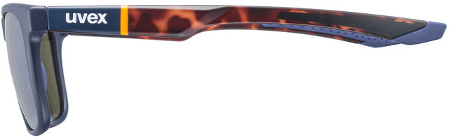 LGL 42 Sports Glasses - blue mat-havanna/litemirror silver