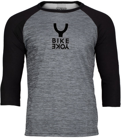 BikeYoke Riders Jersey Shirt - grey-black/M