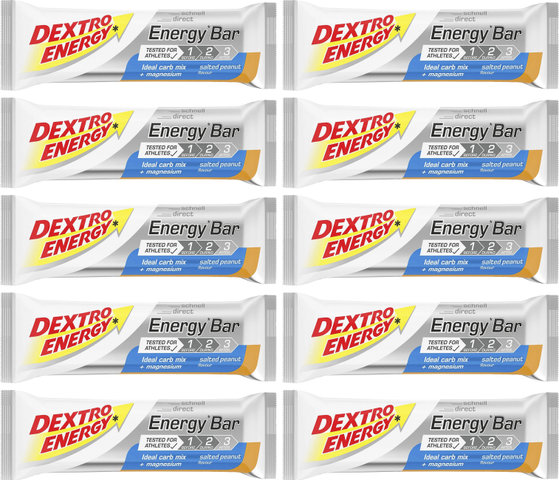 Dextro Energy Barre Energy Bar - 10 pièce - salty peanut