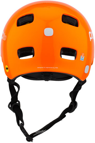 POCito Crane MIPS Kids Helmet - fluorescent orange/51 - 54 cm