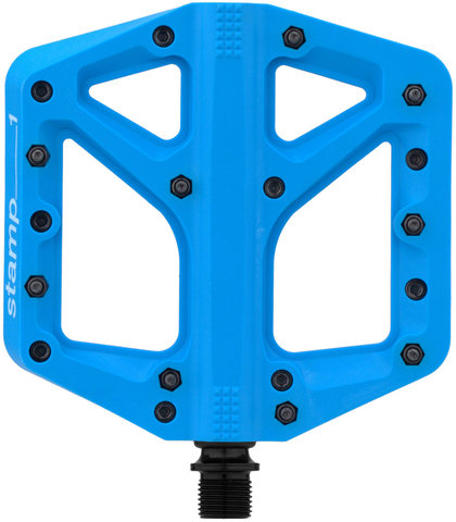 crankbrothers Pédales à Plateforme Stamp 1 - blue/large