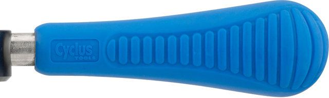 Gabelrohrschneidkluppe für Schneideisen - blau-silber/universal