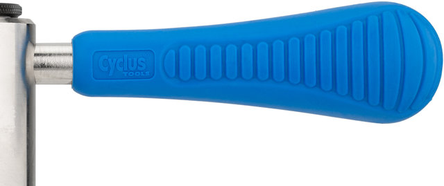 Halter für Doppelfräser - blau-silber-schwarz/universal