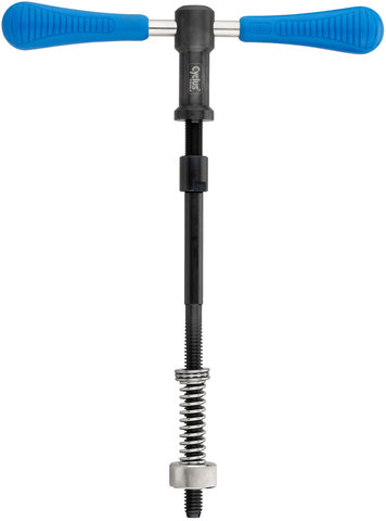 Soporte para fresadora de tubos de dirección - azul-plata-negro/universal