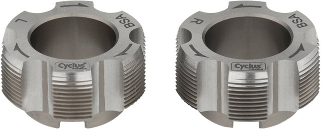 Profi Gewindeschneider für Tretlagergehäuse mit Halter - universal/BSA
