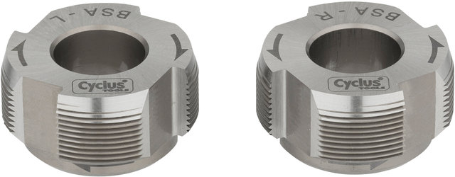 Herramientas de roscar estándar para cajas de pedalier con soporte - universal/BSA
