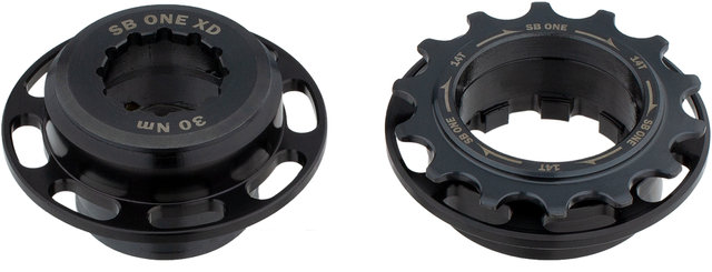 SB ONE Adaptador XD para transmisiones Singlespeed - black/14 dientes