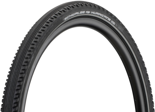 Schwalbe Cubierta de alambre Hurricane Performance ADDIX GreenGuard DD 27,5" - negro-reflejante/27,5x2,0