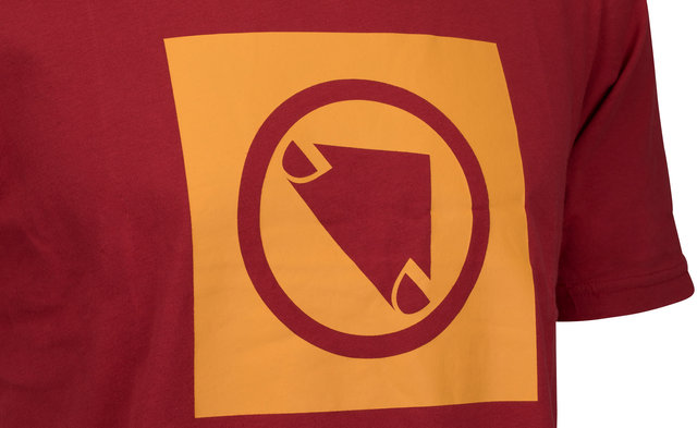 Endura Camiseta One Clan Carbon Icon - red/M