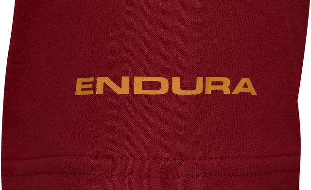 Endura One Clan Carbon Icon T-Shirt - red/M