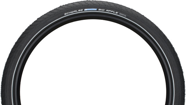 Schwalbe Big Apple Performance 28" Wired Tyre - black-reflective/28x2.35