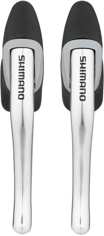 Shimano Manetas de frenos BL-R400 - negro-plata/set (RD + RT)