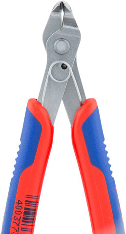 Knipex Alicates Electronic Super Knips® con ángulo de 60° - rojo-azul/125 mm