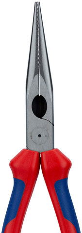 Knipex Pince à Bec Plat avec Tranchant - rouge-argenté/universal