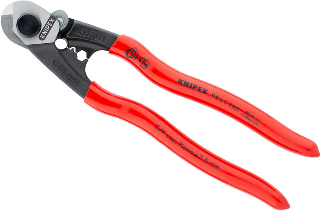 Knipex Drahtseilschere - rot/190 mm