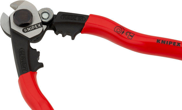 Knipex Drahtseilschere - rot/190 mm