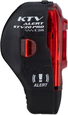 Luz trasera KTV PRO Alert LED con aprobación StVZO - negro/universal