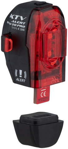 Luz trasera KTV PRO Alert LED con aprobación StVZO - negro/universal