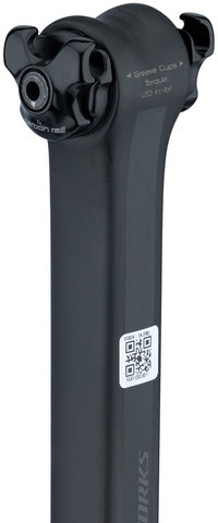 Specialized S-Works Pavé SL Carbon Seatpost - satin carbon/380 mm / SB 0 mm