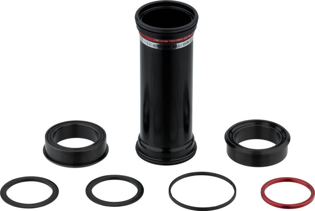 Race Face Cinch BB124 30 mm Double Row External Seal boîtier de pédalier - black